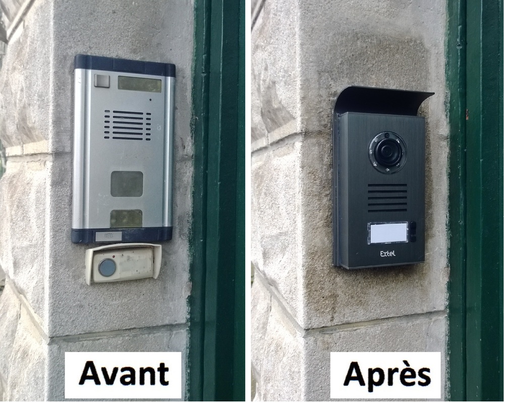 Platine rue STEP ACCESS  EXTEL